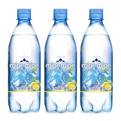 [동원] 미네마인 탄산수 레몬 500ml x 40병 음료