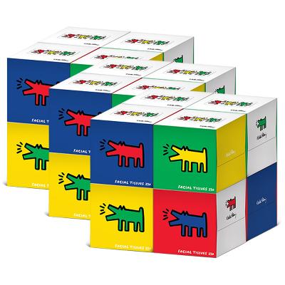 한예지 키스해링 CUBE 미용티슈 230매 8입 (3팩)