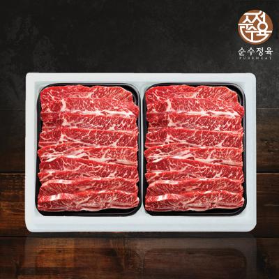 눈꽃 LA갈비 초이스 1호 1.8Kg +부직포가방 포함