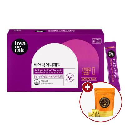 [홍삼캔디 증정] 정관장 화애락 이너제틱 15g x 60포 (30일분)