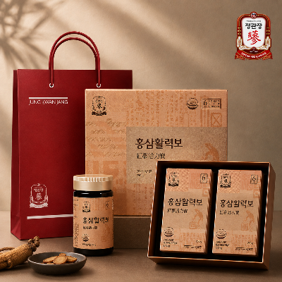 [정관장] 홍삼활력보세트 250ml  +전용 선물용 쇼핑백