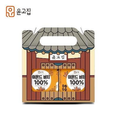 [특가] 무첨가 너츠버터＆데일리견과 세트 (선물 케이스 증정)